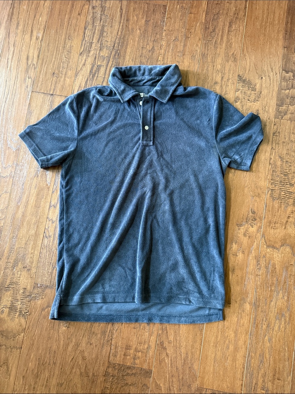 GAP Men's Short-Sleeve Polo — Dark Navy/Grey
